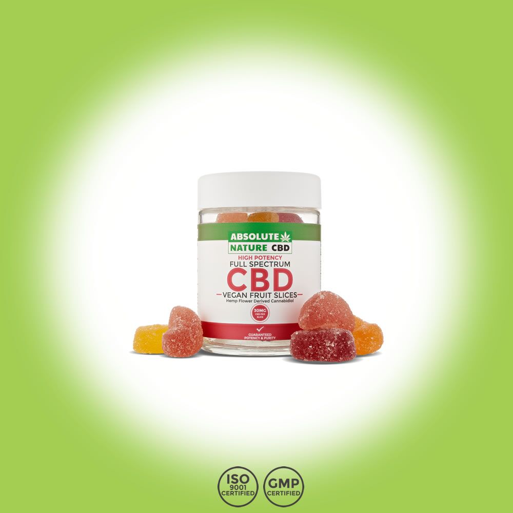 Full Spectrum CBD Fruit Slice Gummies – 30mg