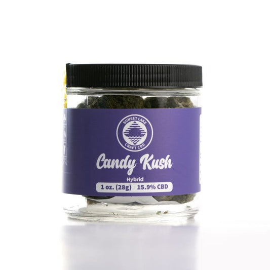 Candy Kush Hemp Flower – 15.9% CBD