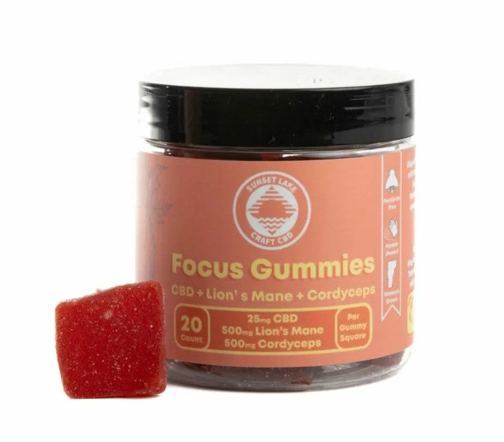 Focus Functional Mushroom Gummies + CBD