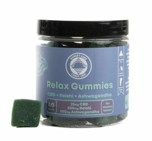 Relax Functional Mushroom Gummies + CBD