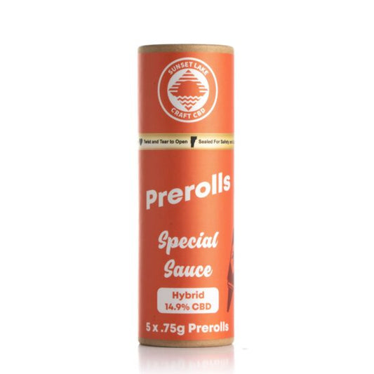 Special Sauce Prerolls – 14.9% CBD