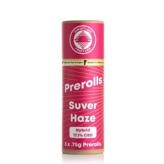 Suver Haze Prerolls – 17.1% CBD
